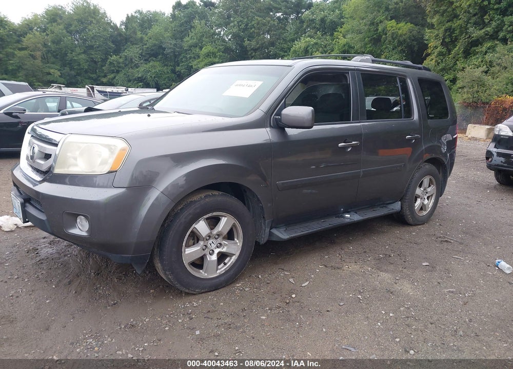 2011 HONDA PILOT EX-L VIN: 5FNYF4H57BB055669
