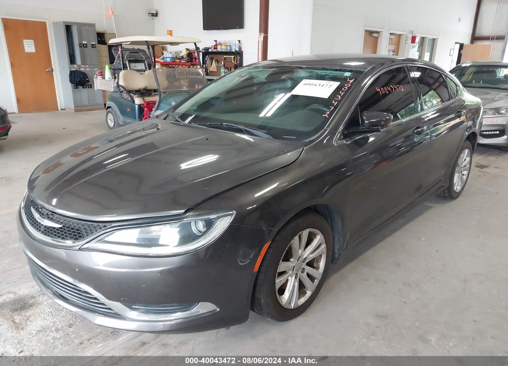 2016 CHRYSLER 200 LIMITED VIN: 1C3CCCAB5GN117855