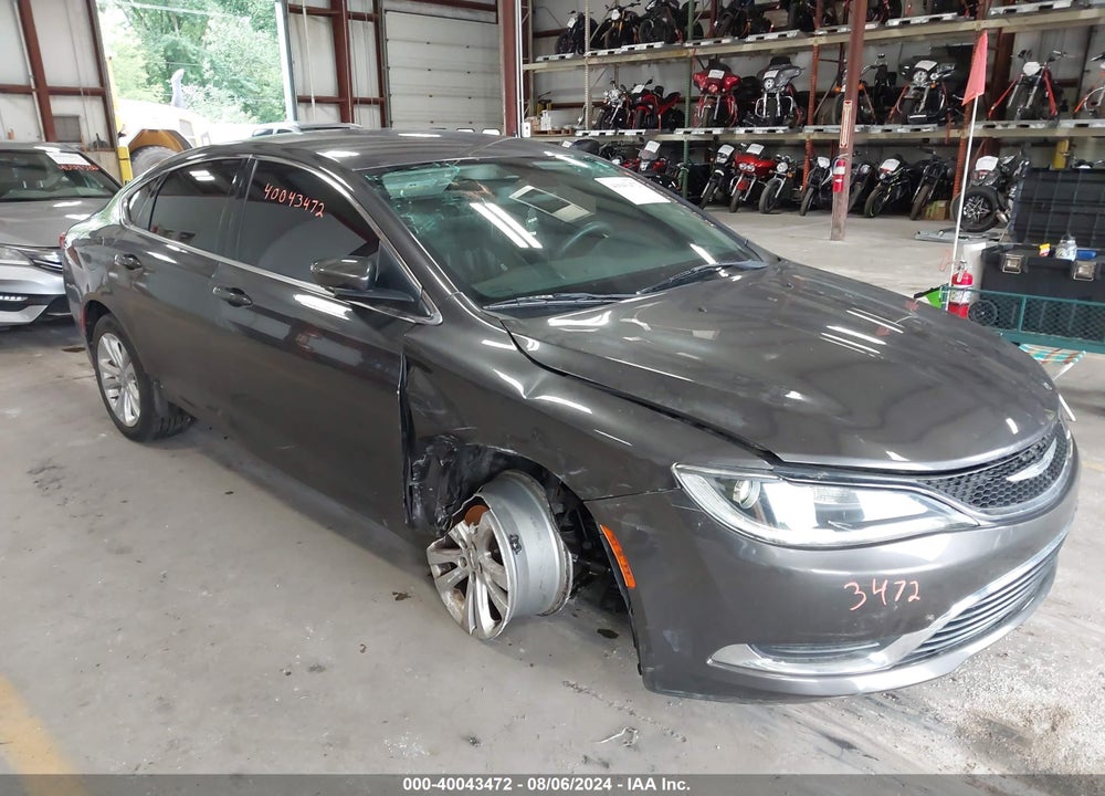 2016 CHRYSLER 200 LIMITED VIN: 1C3CCCAB5GN117855
