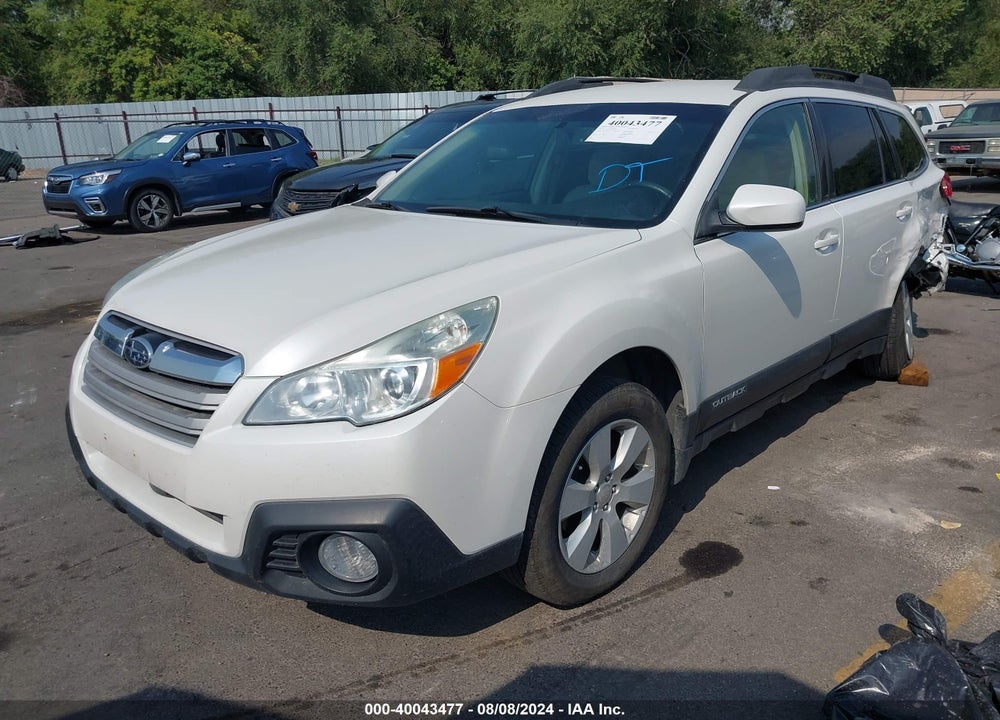2014 SUBARU OUTBACK 2.5I PREMIUM VIN: 4S4BRBCC3E3302755