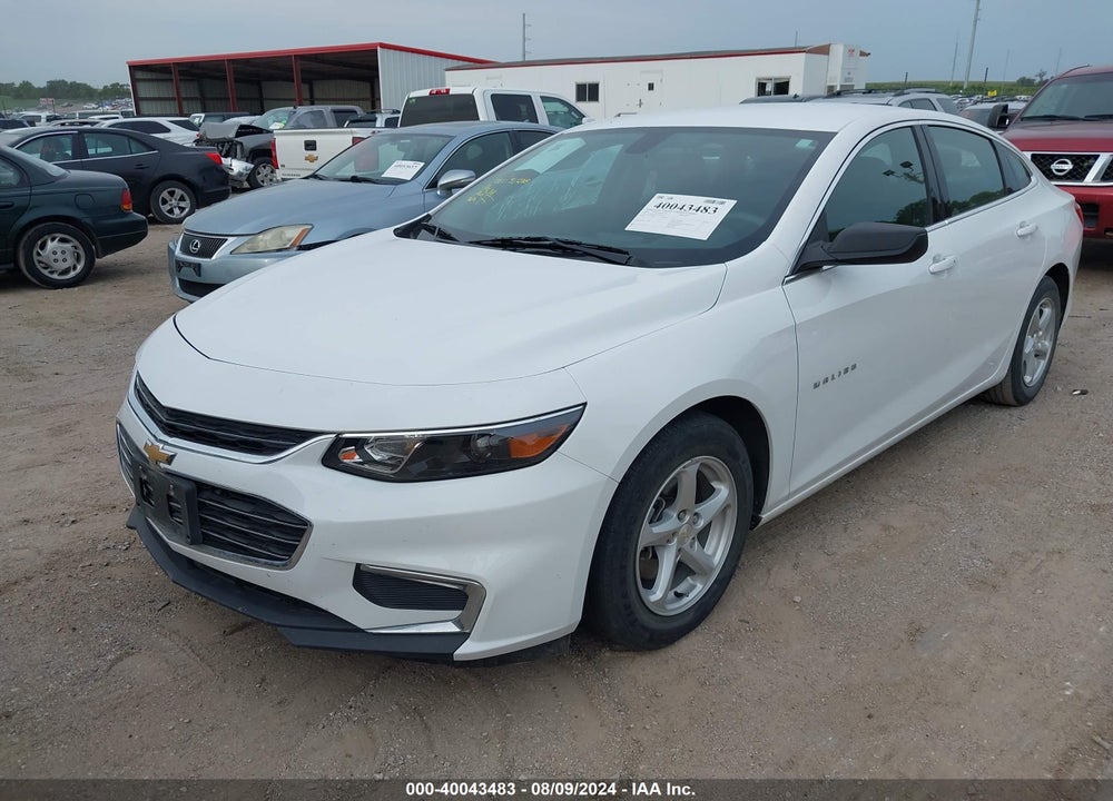 2016 CHEVROLET MALIBU LS VIN: 1G1ZB5ST9GF350569
