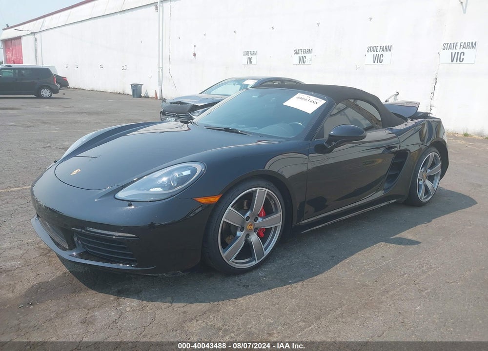 2017 PORSCHE 718 BOXSTER S VIN: WP0CB2A87HS241142