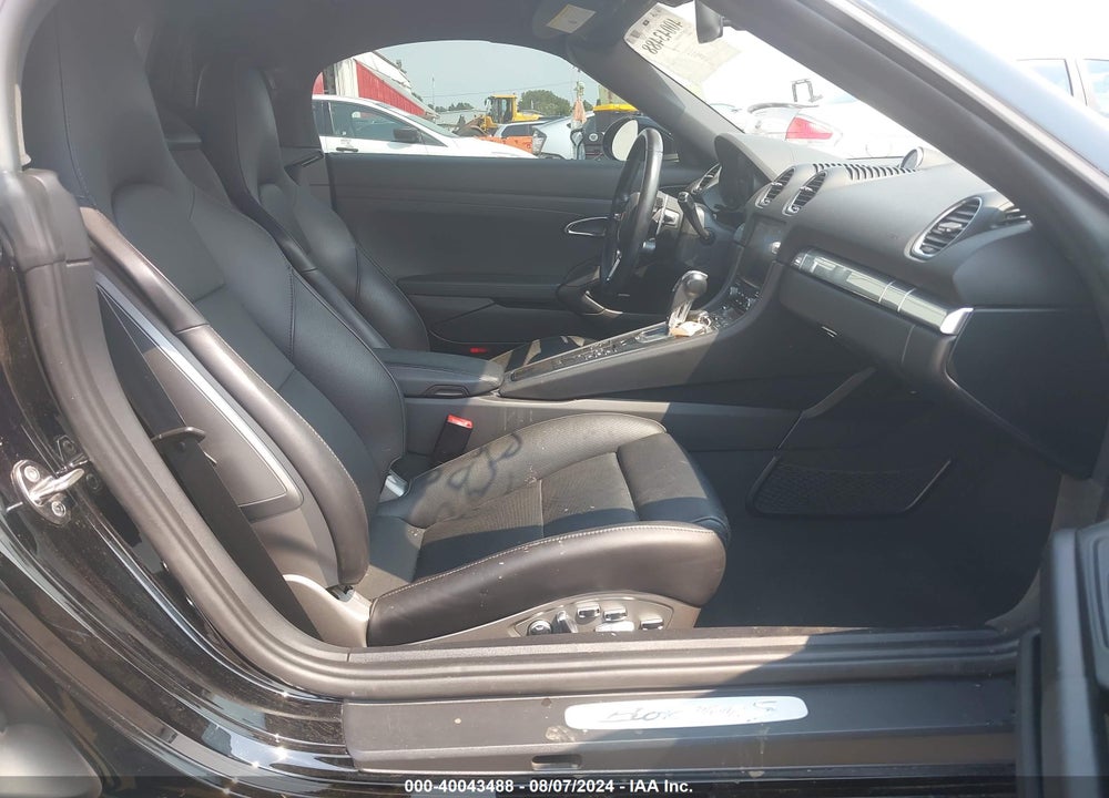 2017 PORSCHE 718 BOXSTER S VIN: WP0CB2A87HS241142