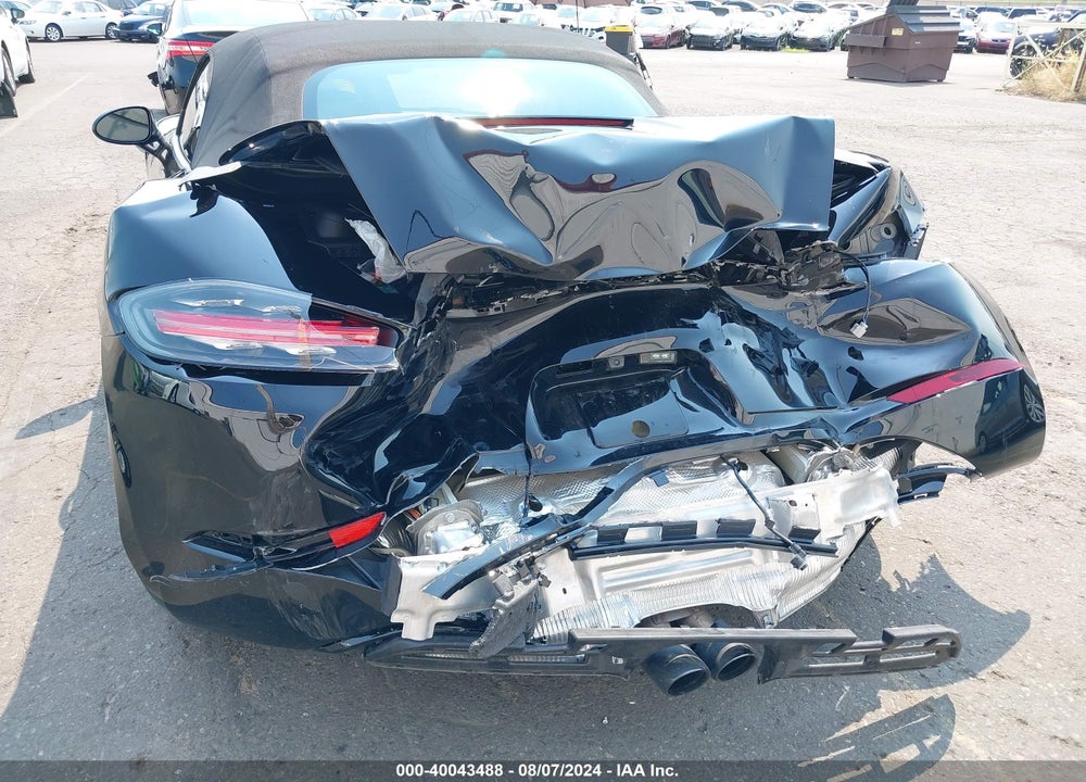 2017 PORSCHE 718 BOXSTER S VIN: WP0CB2A87HS241142