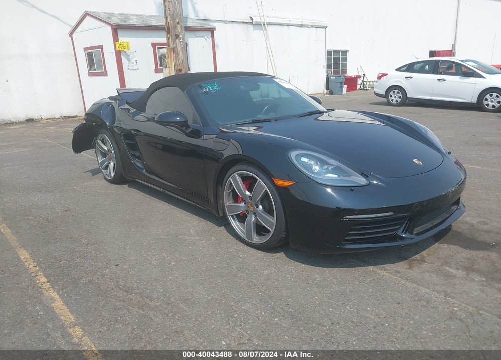 2017 PORSCHE 718 BOXSTER S VIN: WP0CB2A87HS241142