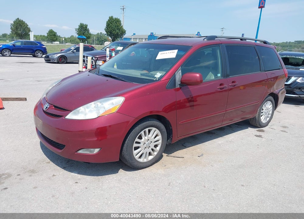 2007 TOYOTA SIENNA XLE VIN: 5TDZK22CX7S098854