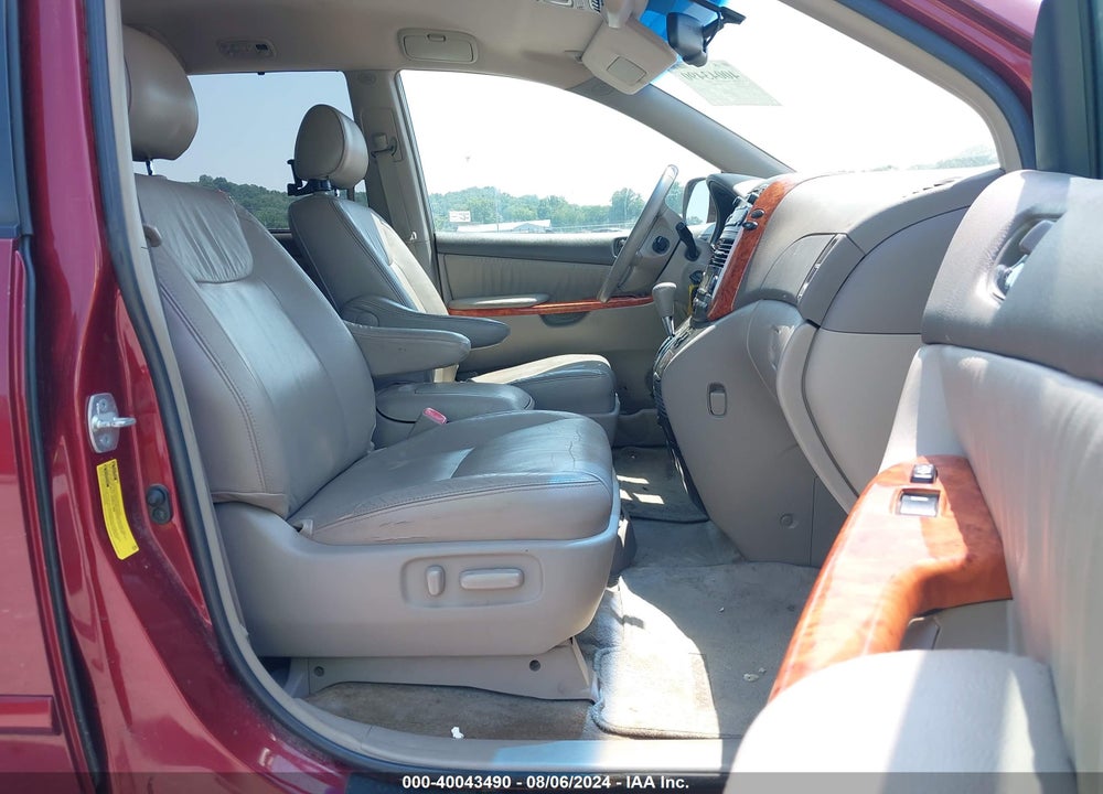2007 TOYOTA SIENNA XLE VIN: 5TDZK22CX7S098854