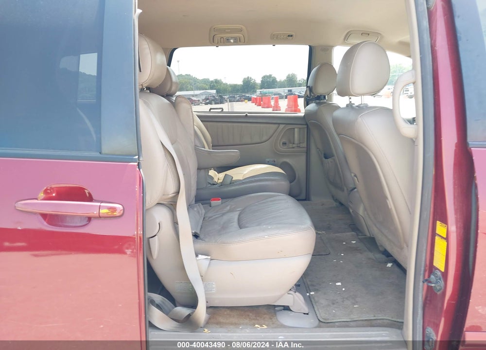 2007 TOYOTA SIENNA XLE VIN: 5TDZK22CX7S098854