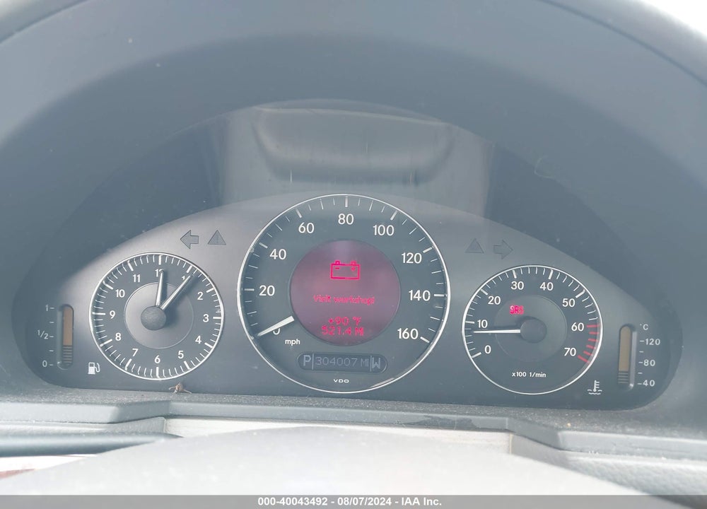 2003 MERCEDES-BENZ E 320 VIN: WDBUF65J83A142274