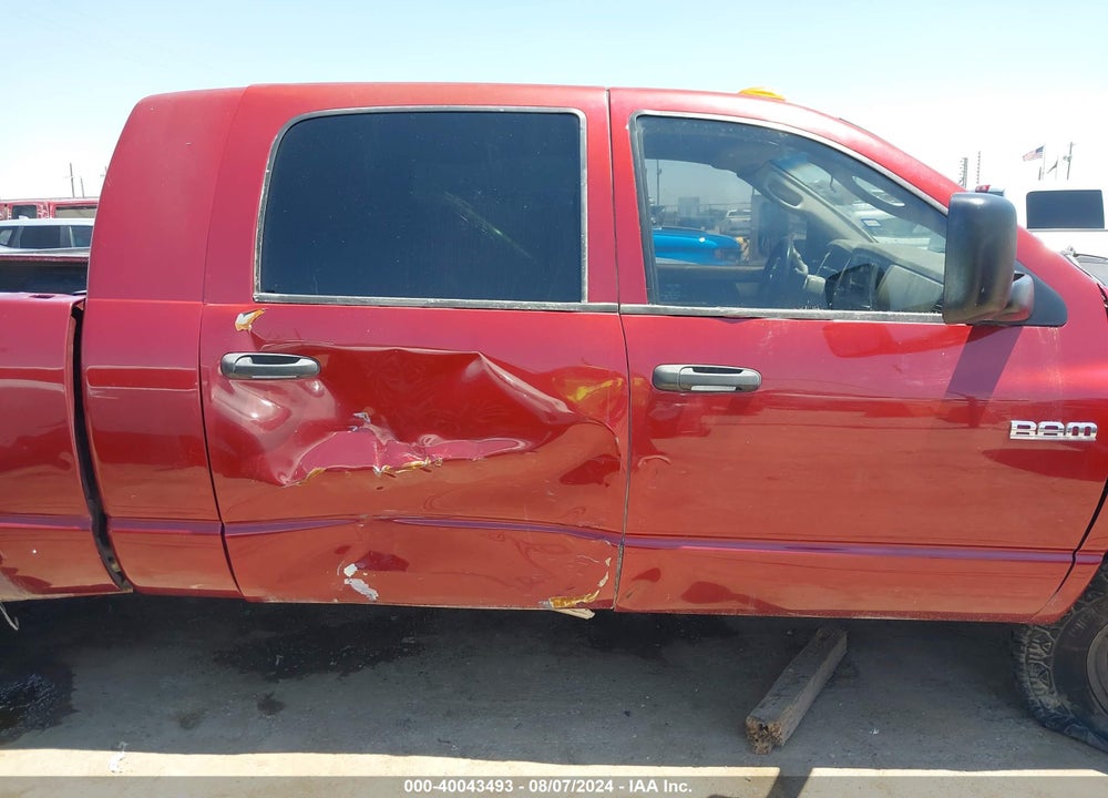 2007 DODGE RAM 3500 SLT VIN: 3D7MX49C87G737136