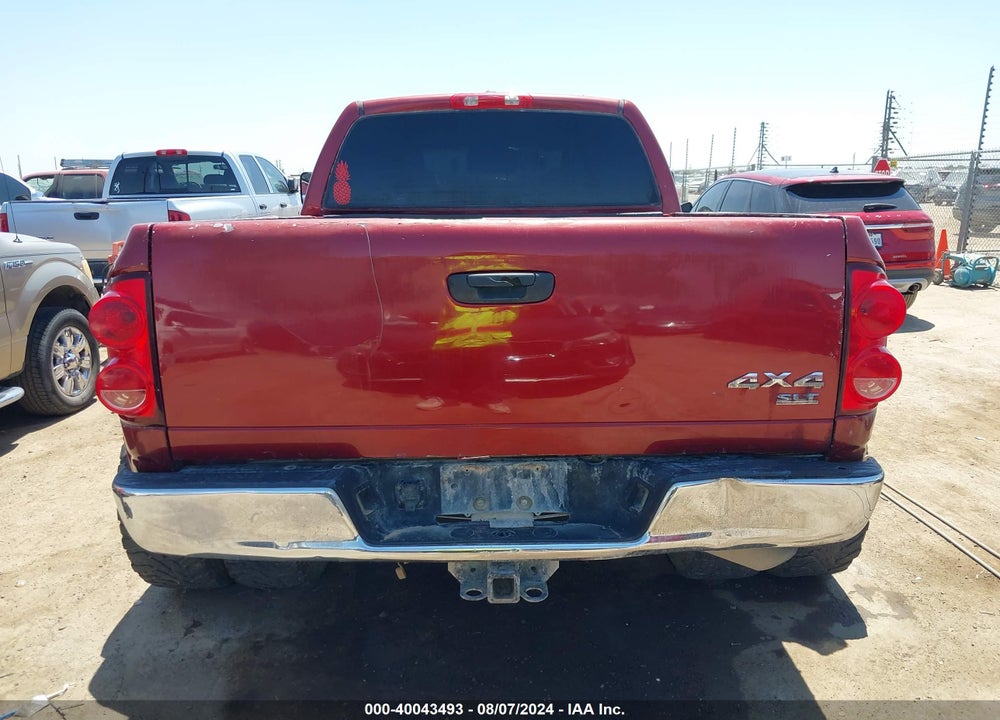 2007 DODGE RAM 3500 SLT VIN: 3D7MX49C87G737136