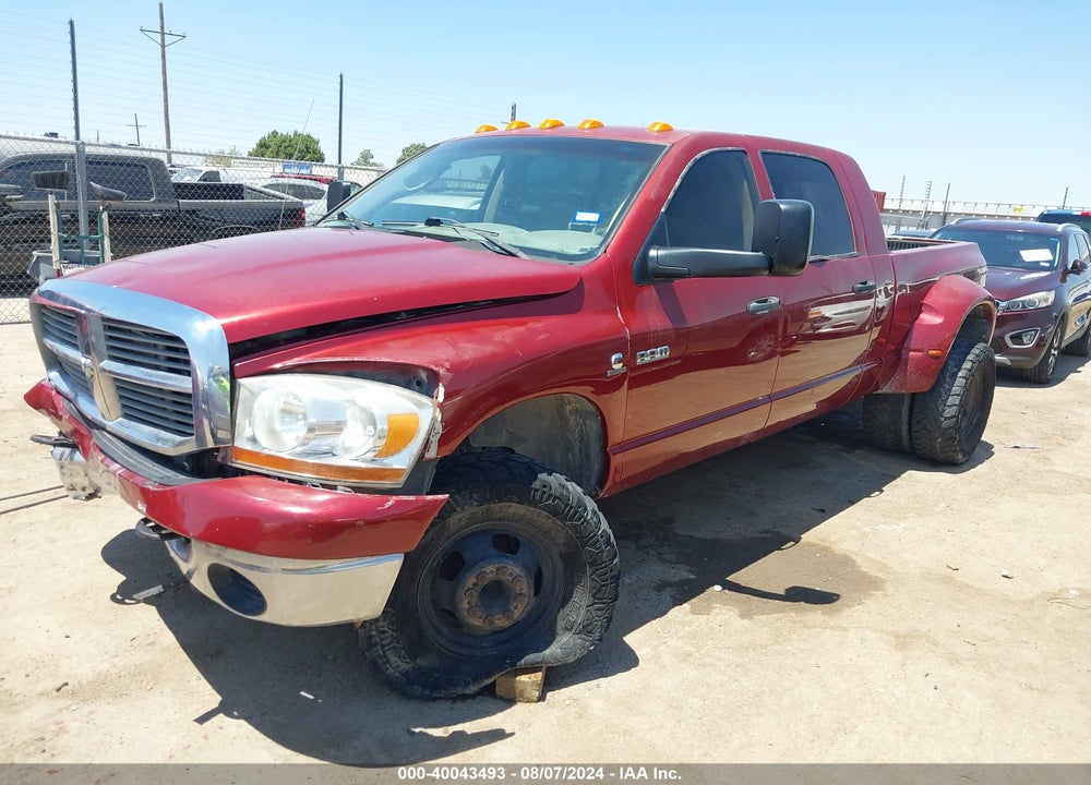 2007 DODGE RAM 3500 SLT VIN: 3D7MX49C87G737136