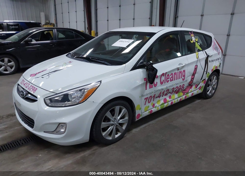2014 HYUNDAI ACCENT SE VIN: KMHCU5AE4EU146096