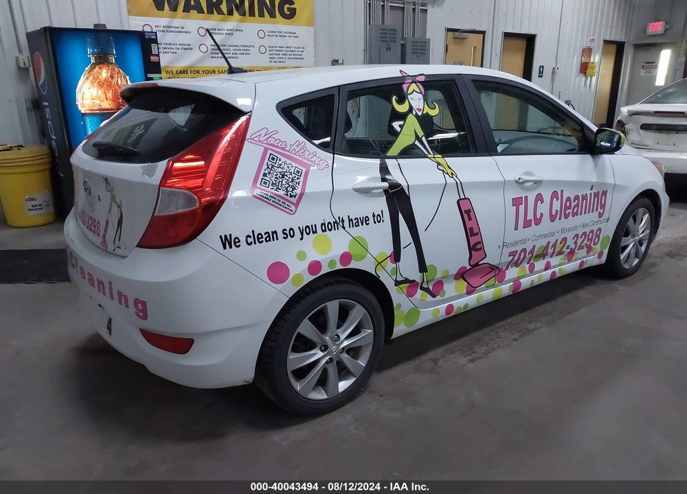 2014 HYUNDAI ACCENT SE VIN: KMHCU5AE4EU146096