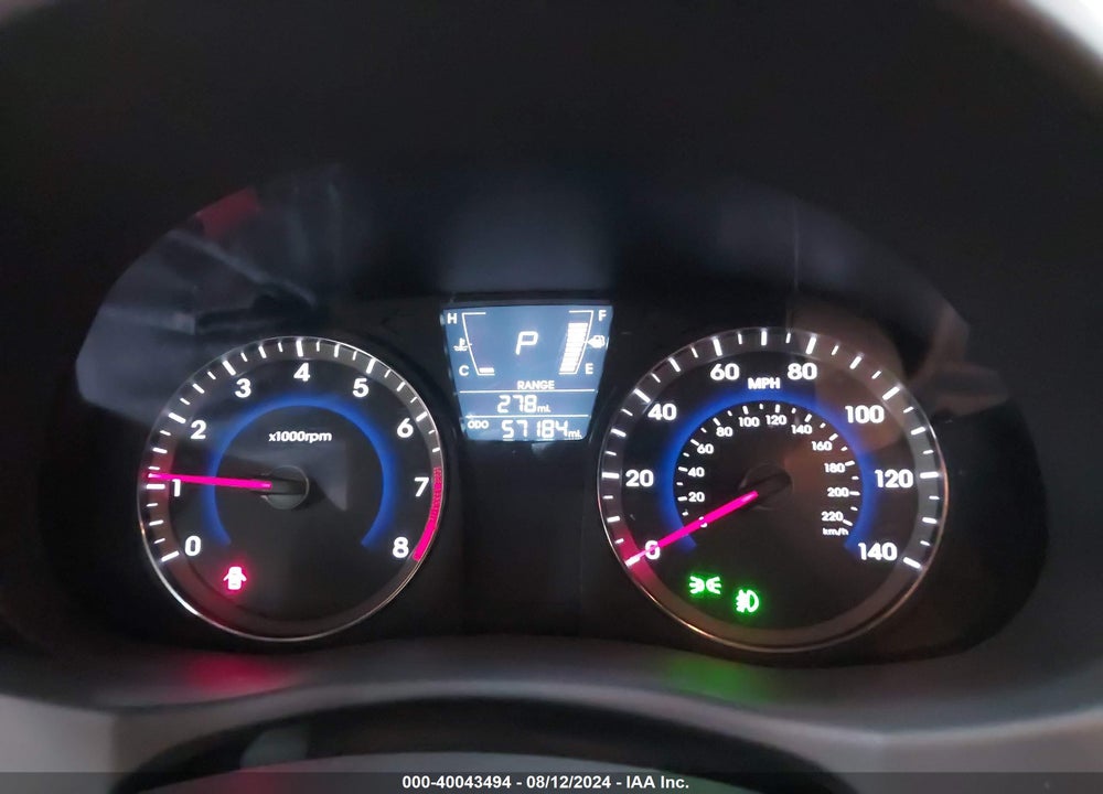 2014 HYUNDAI ACCENT SE VIN: KMHCU5AE4EU146096