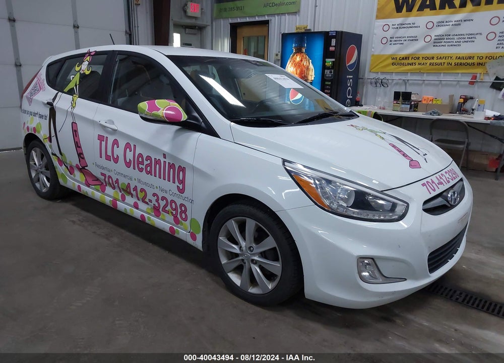 2014 HYUNDAI ACCENT SE VIN: KMHCU5AE4EU146096
