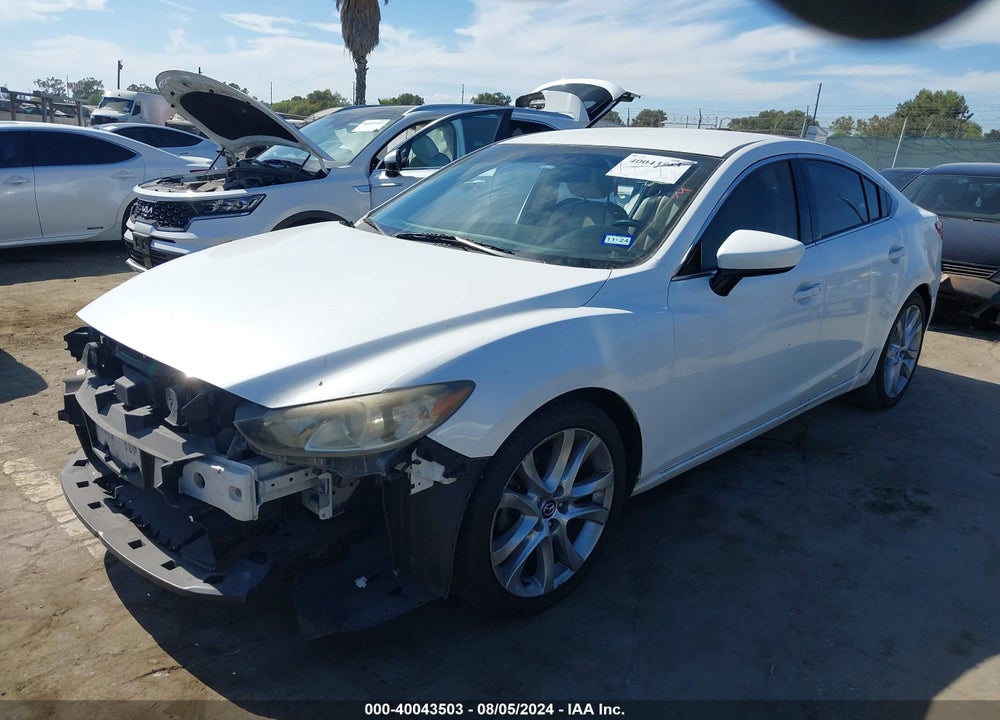 2014 MAZDA 6 I TOURING VIN: JM1GJ1V50E1113373