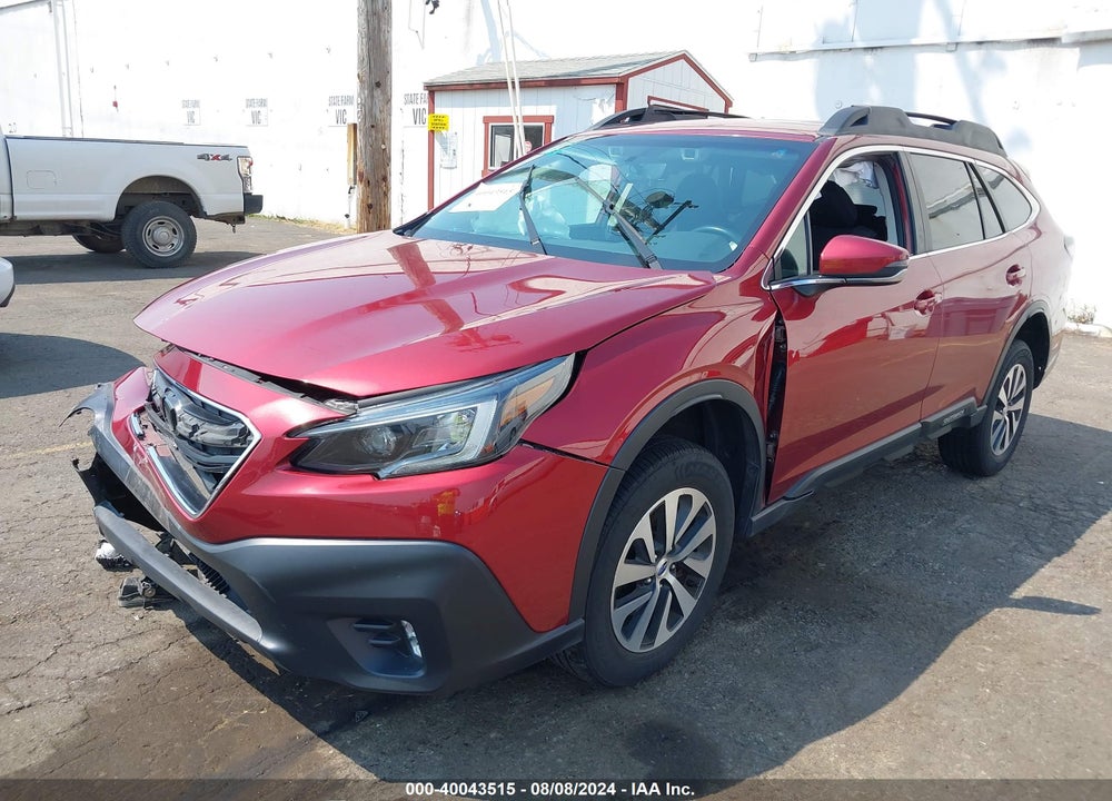 2021 SUBARU OUTBACK PREMIUM VIN: 4S4BTACC9M3143539