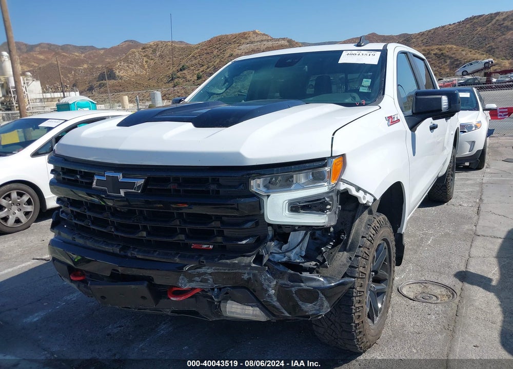 2022 CHEVROLET SILVERADO 1500 4WD SHORT BED LT TRAIL BOSS VIN: 3GCUDFED7NG576529