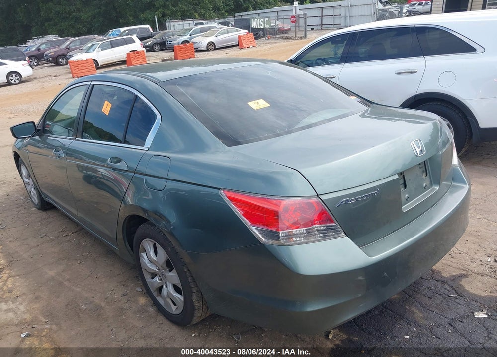 2009 HONDA ACCORD VIN: 1HGCP26799A142042