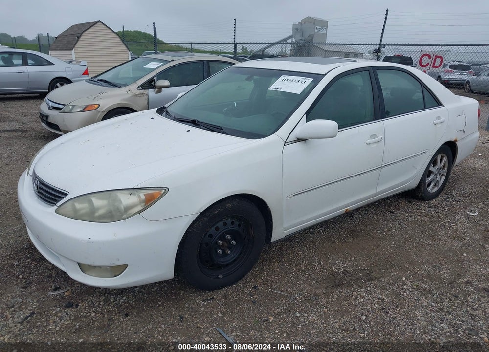 2005 TOYOTA CAMRY XLE V6 VIN: 4T1BF30K35U605300
