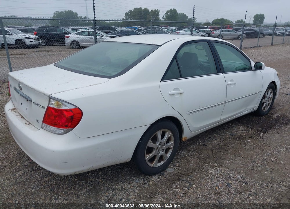 2005 TOYOTA CAMRY XLE V6 VIN: 4T1BF30K35U605300