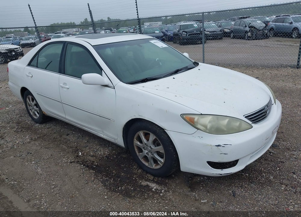 2005 TOYOTA CAMRY XLE V6 VIN: 4T1BF30K35U605300