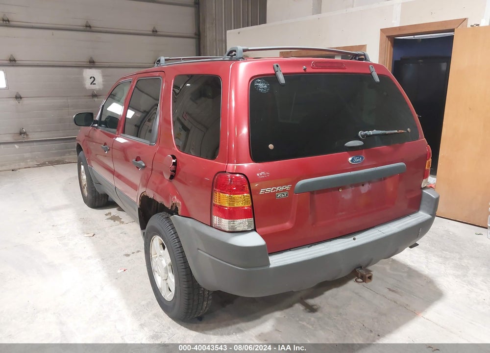 2003 FORD ESCAPE XLT VIN: 1FMYU93153KA03982