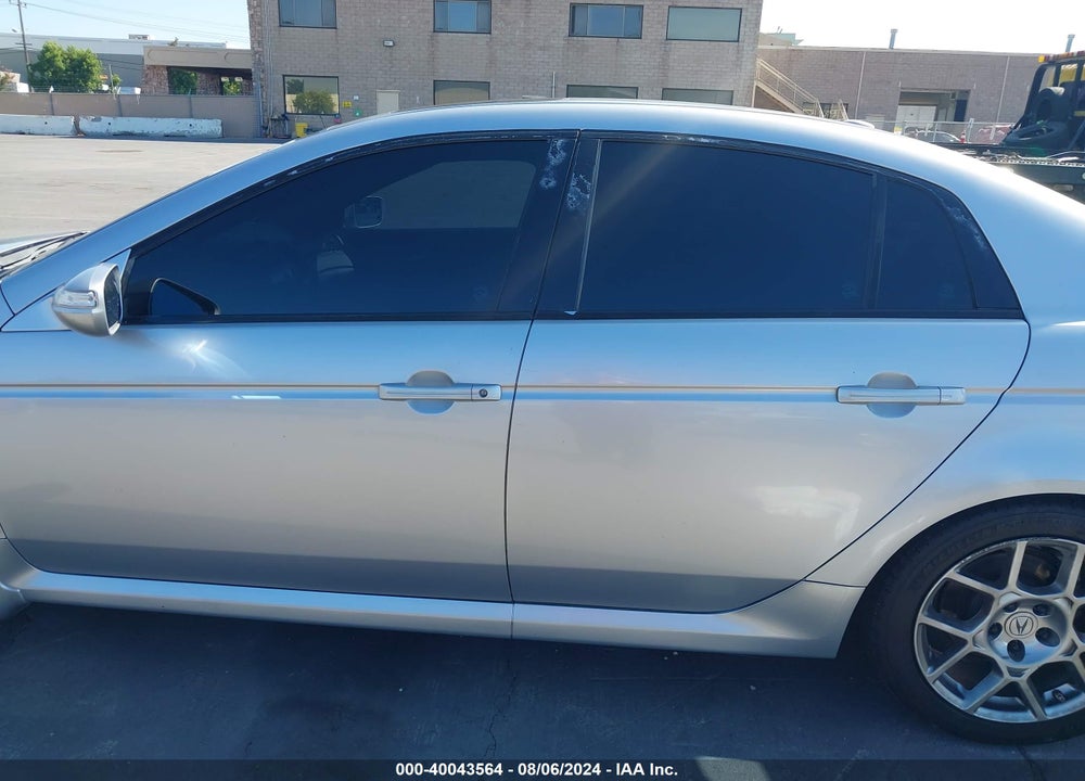 2007 ACURA TL TYPE S VIN: 19UUA76557A002262