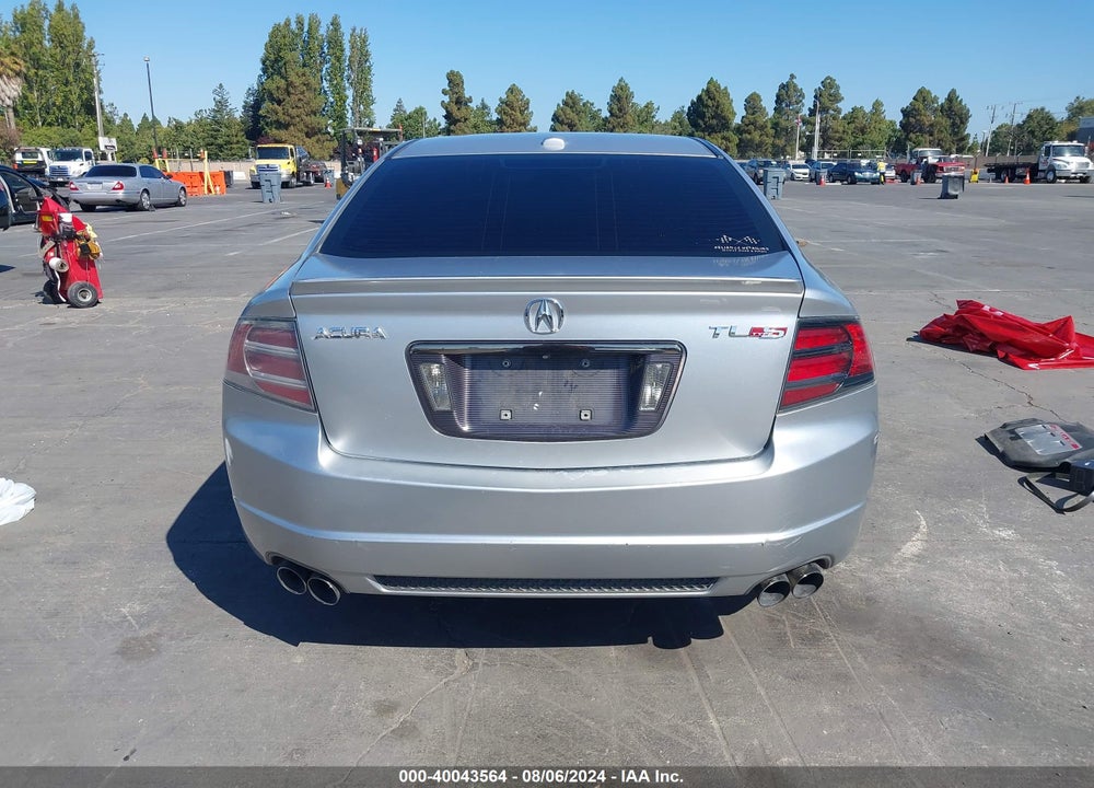 2007 ACURA TL TYPE S VIN: 19UUA76557A002262