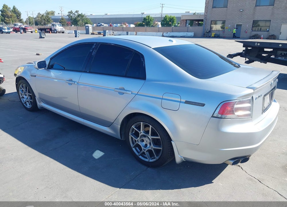 2007 ACURA TL TYPE S VIN: 19UUA76557A002262