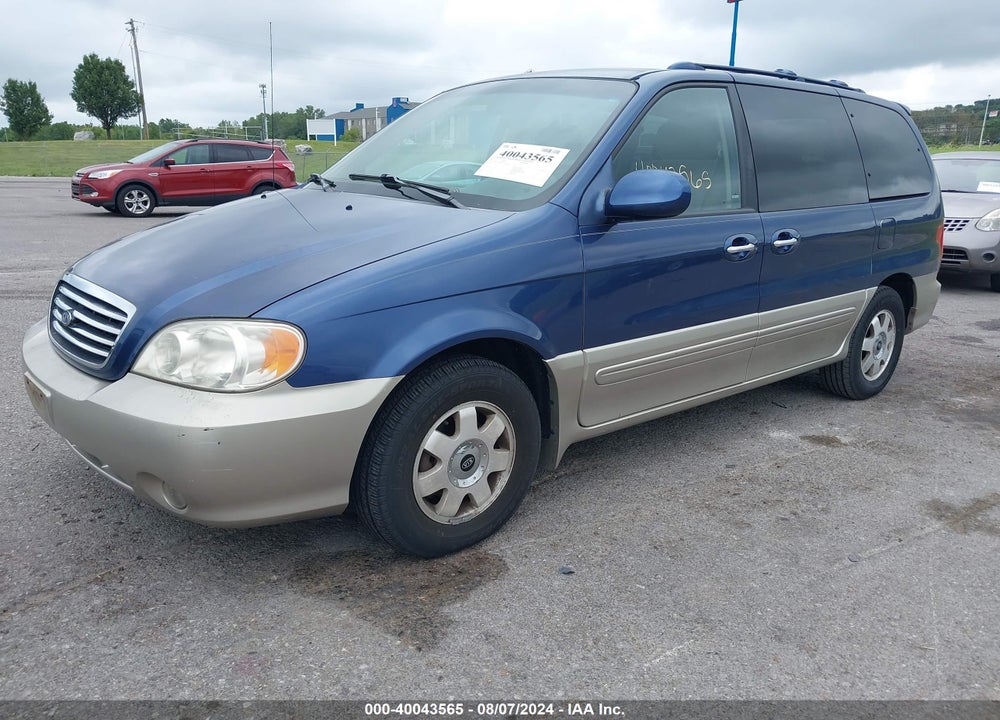 2003 KIA SEDONA EX/LX VIN: KNDUP131X36456242