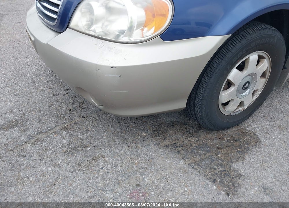 2003 KIA SEDONA EX/LX VIN: KNDUP131X36456242