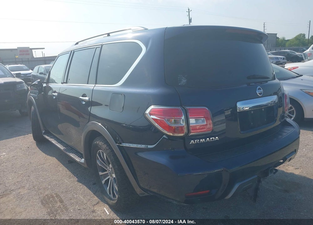 2020 NISSAN ARMADA SL 4WD VIN: JN8AY2NC0L9619942