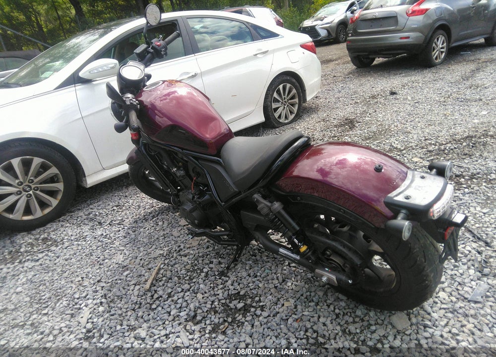 2022 HONDA CMX1100 D VIN: JH2SC8312NK100638