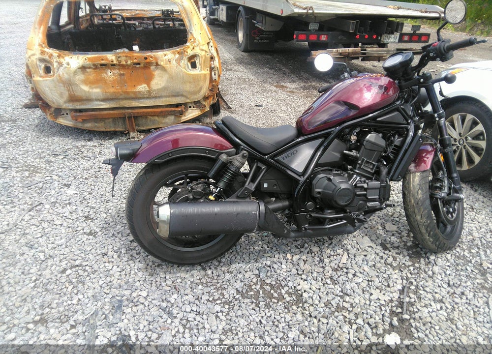 2022 HONDA CMX1100 D VIN: JH2SC8312NK100638