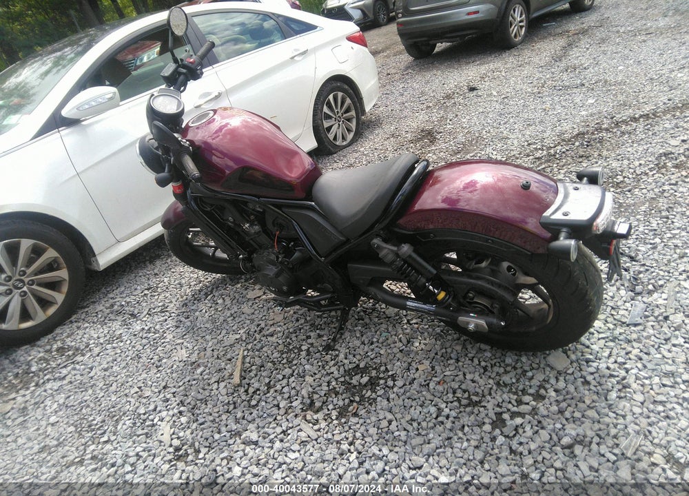 2022 HONDA CMX1100 D VIN: JH2SC8312NK100638