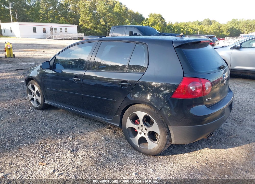 2009 VOLKSWAGEN GTI VIN: WVWGV71K09W145185