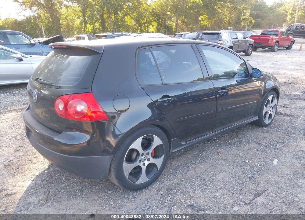 2009 VOLKSWAGEN GTI VIN: WVWGV71K09W145185