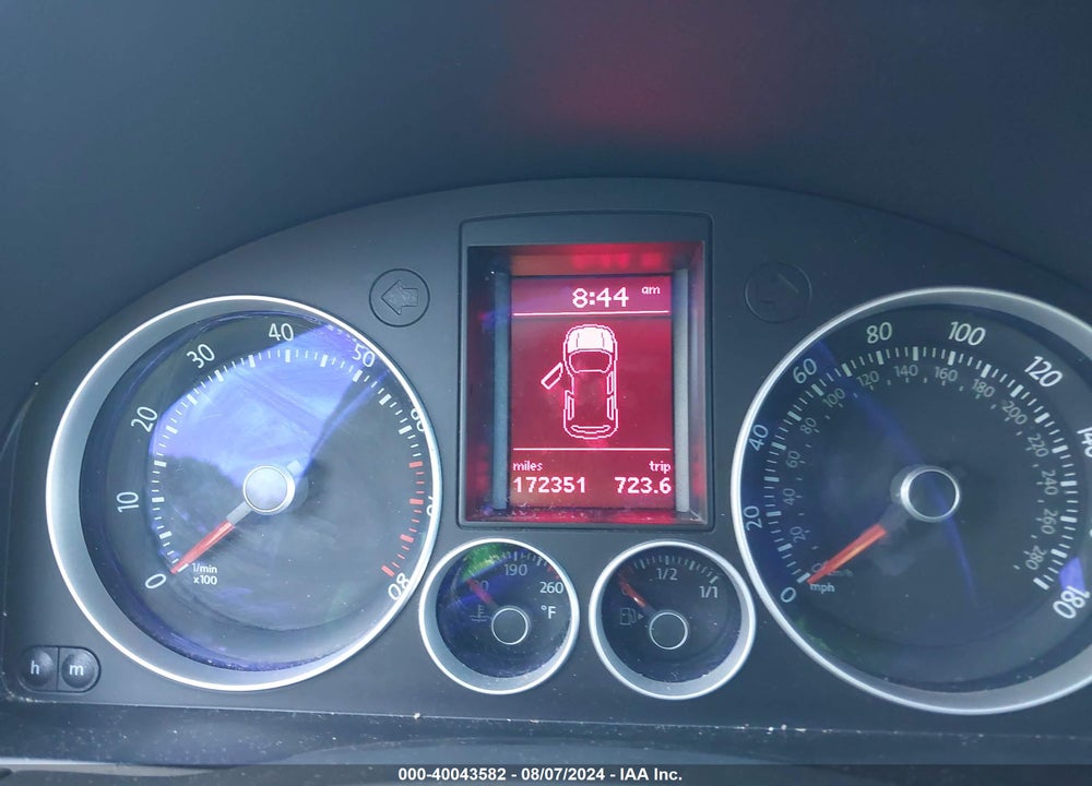 2009 VOLKSWAGEN GTI VIN: WVWGV71K09W145185