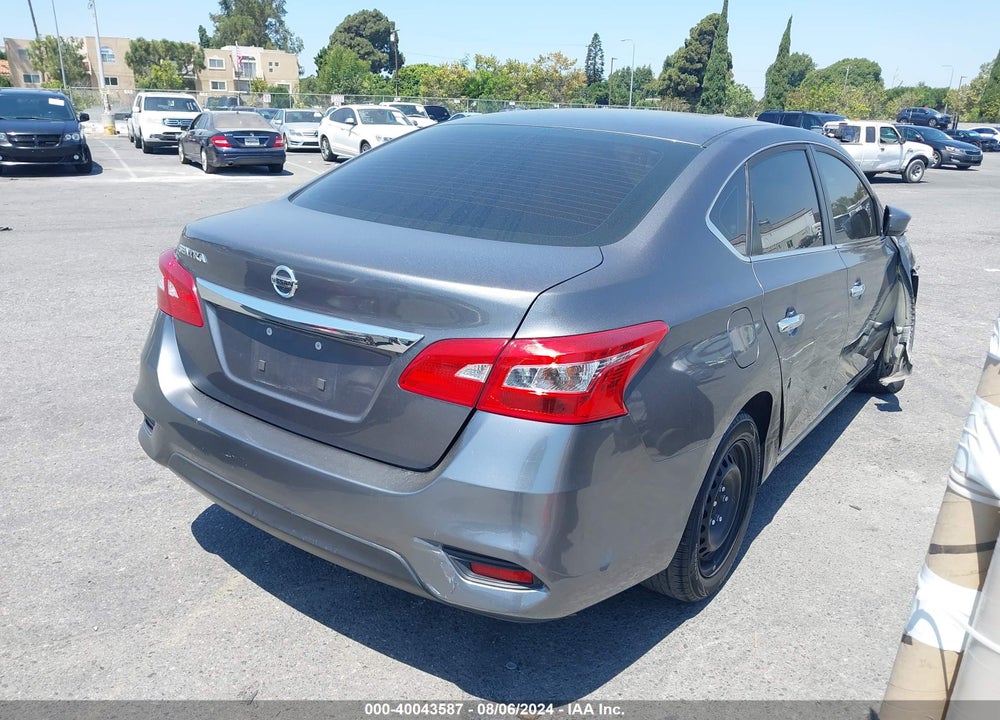 2019 NISSAN SENTRA S VIN: 3N1AB7AP9KY354307