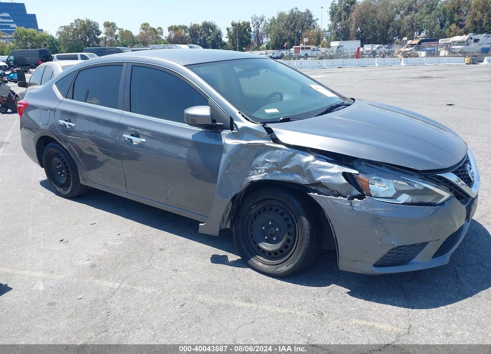 2019 NISSAN SENTRA S VIN: 3N1AB7AP9KY354307