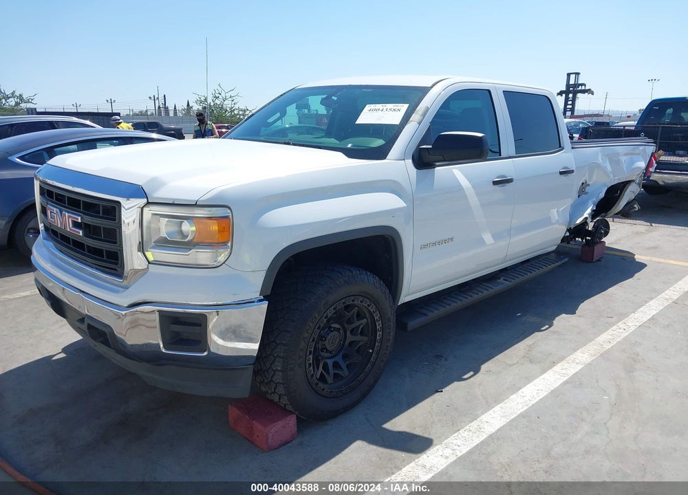2014 GMC SIERRA 1500 VIN: 3GTP1TEC2EG549492