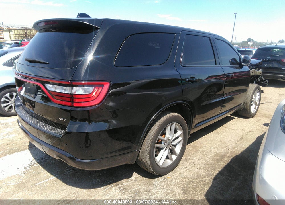 2022 DODGE DURANGO GT PLUS AWD VIN: 1C4RDJDG8NC137668