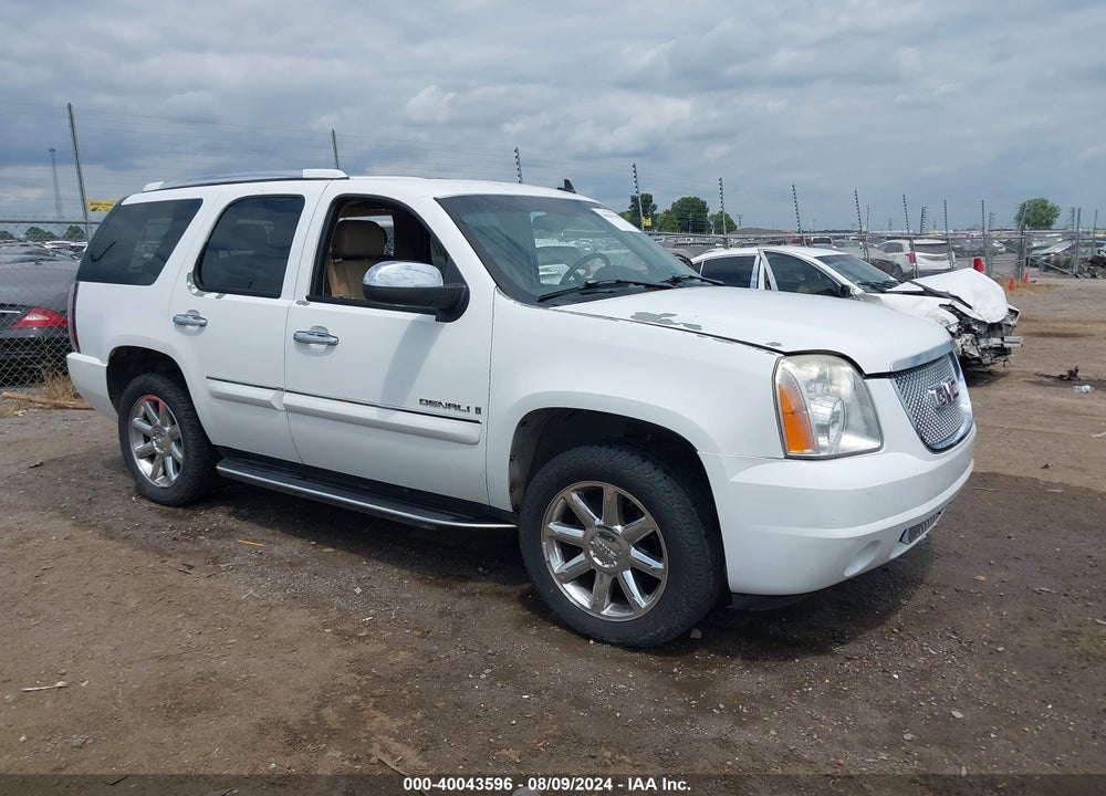 2007 GMC YUKON DENALI VIN: 1GKFK63877J154920