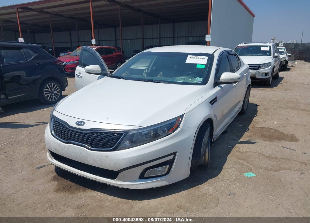 2015 KIA OPTIMA LX VIN: KNAGM4A75F5556352