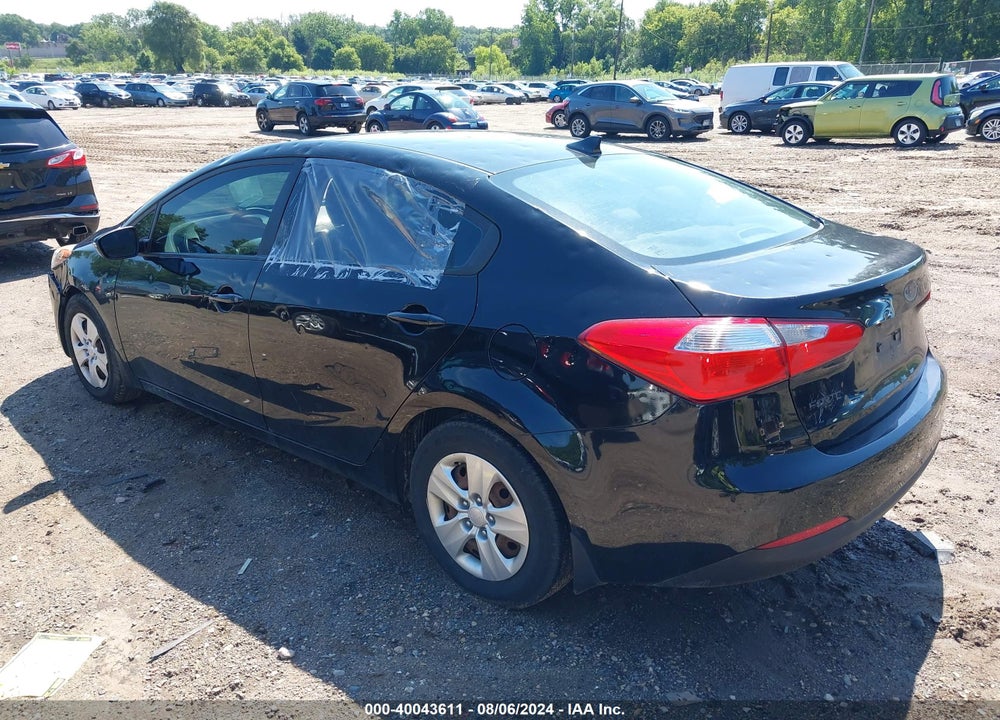 2016 KIA FORTE LX VIN: KNAFX4A60G5522489