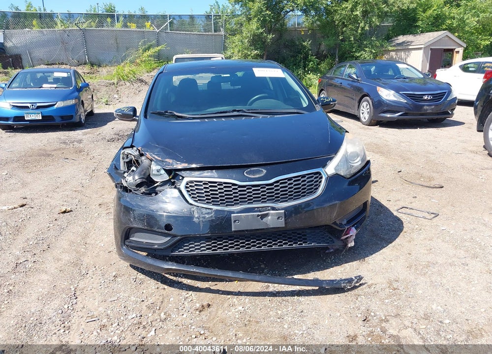 2016 KIA FORTE LX VIN: KNAFX4A60G5522489