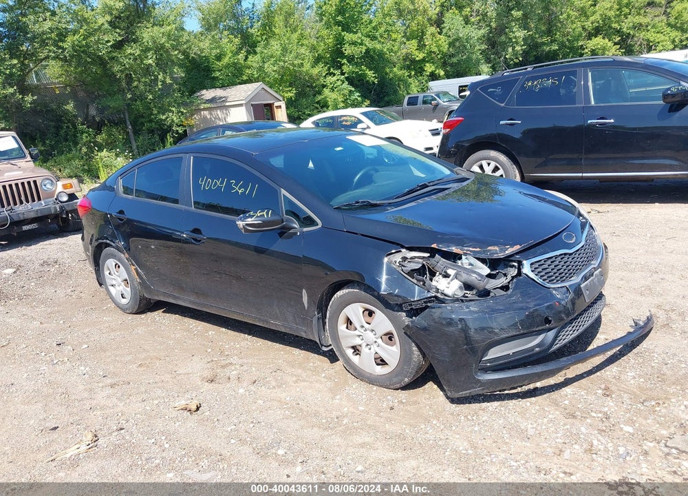 2016 KIA FORTE LX VIN: KNAFX4A60G5522489