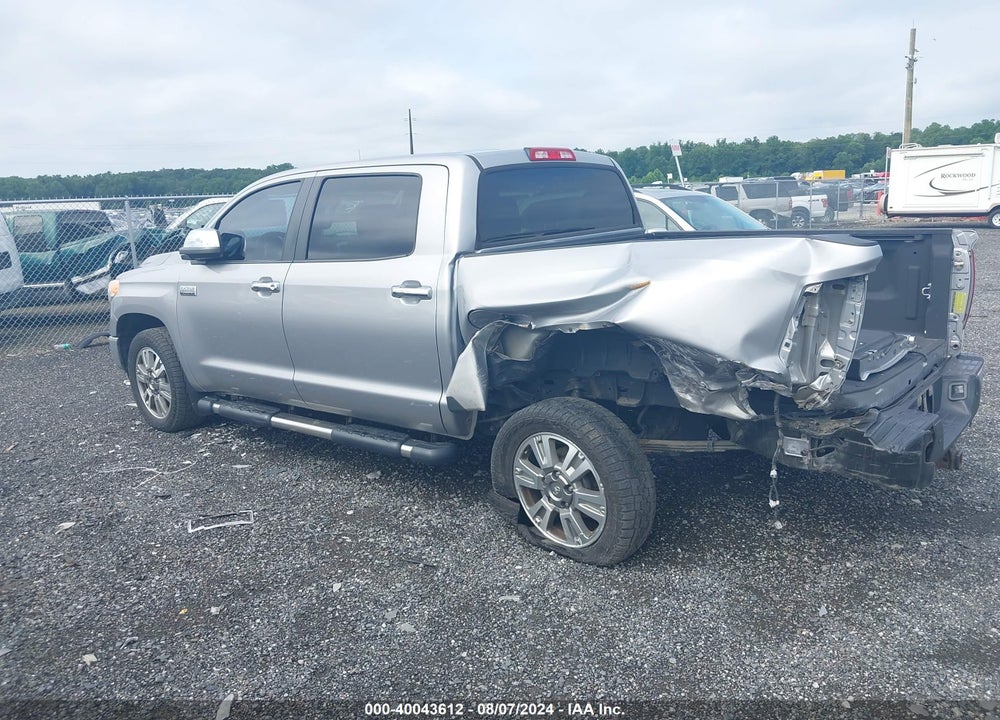 2016 TOYOTA TUNDRA PLATINUM 5.7L V8 VIN: 5TFAY5F16GX518903